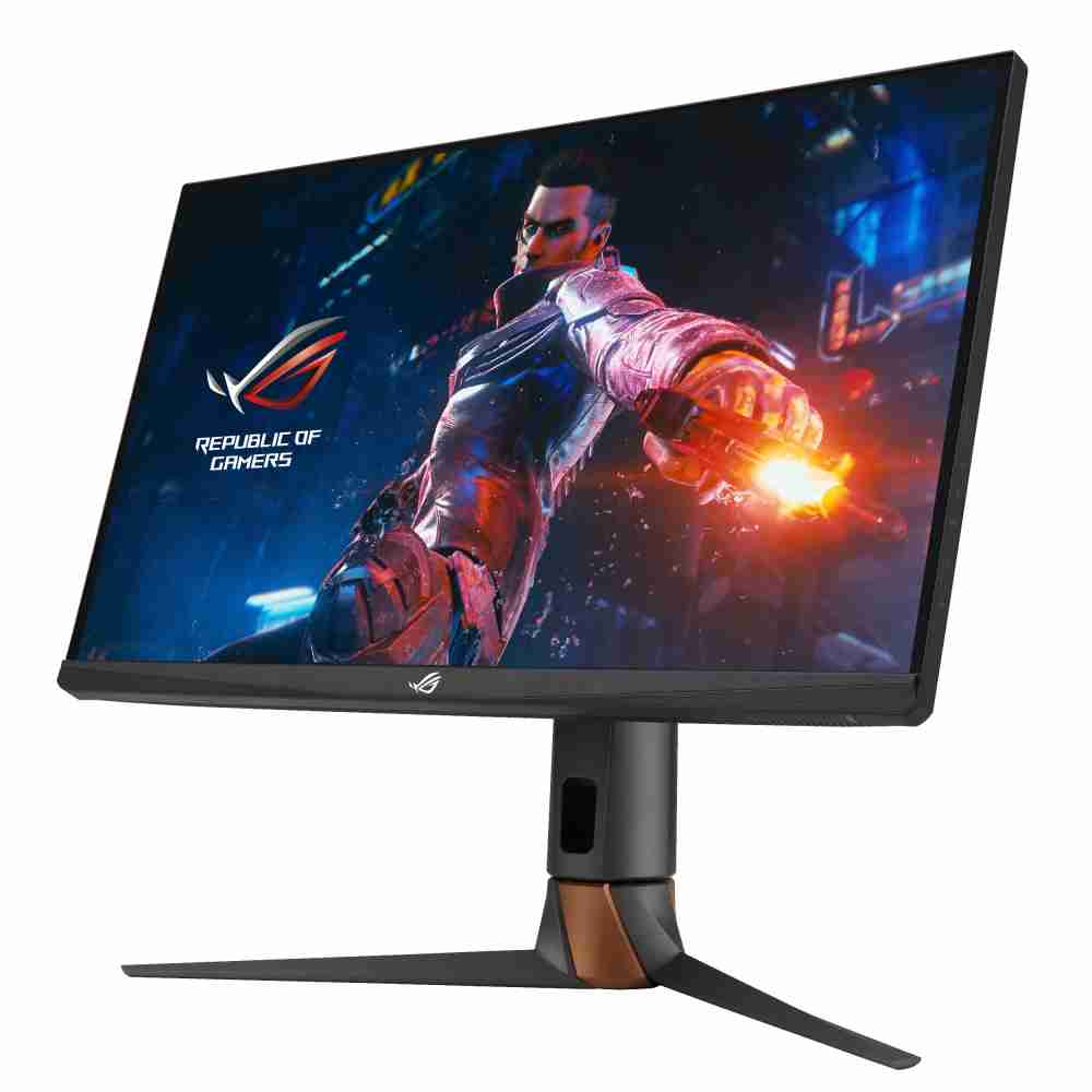 华硕ASUS ROG Swift 360Hz PG27AQN，，，采用优游UB8全新可支持ULMB2技术的高阶电竞显示器，，，，为电竞玩家打造突破以往的急速游戏体验。。。（图片来源：ASUS提供）